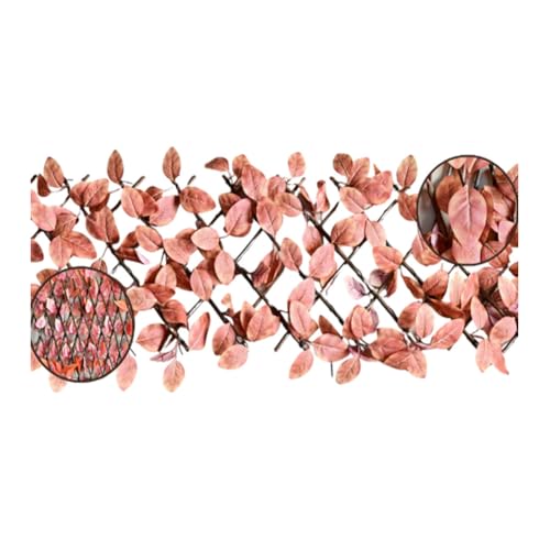 Künstliche Hecke 40 * 200cm Dekorativer Zaun Blumenhecke Holzzaun Spalier Gartenspalierpaneele Sichtschutzhecke Gartenzaun Wandbegrünung Pflanzenwand Blätterzaun für Terrasse Balkon Garten Künstliche Hecke 40 * 200cm Dekorativer Zaun Blumenhecke Holzzaun Spalier Gartenspalierpaneele Sichtschutzhecke Gartenzaun Wandbegrünung Pflanzenwand Blätterzaun für Terrasse Balkon Garten von SMTCM