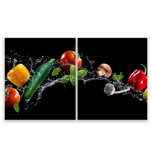 SMTDeco Herdabdeckplatte 2×45×52 cm – ESG gehärtetes Glas, kratzfest & rutschfest – Spritzschutz & Schneidebrett – für Induktion/Ceranfeld – 2-teilig, Motiv Brücke Wasser Blau SMTDeco Herdabdeckplatte 2×45×52 cm – ESG gehärtetes Glas, kratzfest & rutschfest – Spritzschutz & Schneidebrett – für Induktion/Ceranfeld – 2-teilig, Motiv Brücke Wasser Blau von SMTDeco