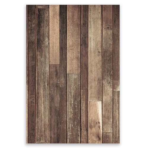 SMTDeco Herdabdeckplatte Ceranfeld Abdeckplatte Herdabdeckung Herdplatten Abdeckungen Induktionskochfeld 35x52 cm 1-tlg. Holz Dunkel Braun von SMTDeco