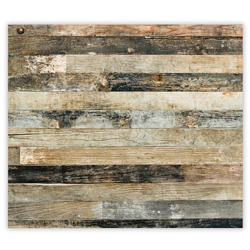 SMTDeco Herdabdeckplatte Ceranfeld Abdeckplatte Herdabdeckung Herdplatten Abdeckungen Induktionskochfeld 60x52 cm 1-tlg. Holz Panel Braun von SMTDeco