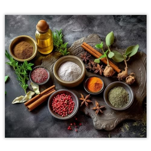 SMTDeco Herdabdeckplatte Ceranfeld Abdeckplatte Herdabdeckung Herdplatten Abdeckungen Induktionskochfeld 60x52 cm 1-tlg. Schüssel Kräuter Grau SMTDeco Herdabdeckplatte Ceranfeld Abdeckplatte Herdabdeckung Herdplatten Abdeckungen Induktionskochfeld 60x52 cm 1-tlg. Schüssel Kräuter Grau von SMTDeco