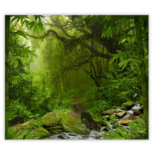 SMTDeco Herdabdeckplatte 60×52 cm – ESG gehärtetes Glas, kratzfest & rutschfest – Spritzschutz & Schneidebrett – für Induktion/Ceranfeld – 1-teilig, Motiv Wald Wasser Grün SMTDeco Herdabdeckplatte 60×52 cm – ESG gehärtetes Glas, kratzfest & rutschfest – Spritzschutz & Schneidebrett – für Induktion/Ceranfeld – 1-teilig, Motiv Wald Wasser Grün von SMTDeco