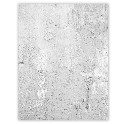 SMTDeco Herdabdeckplatte Induktion Ceranfeldabdeckung aus Glas Schneidebrett Herdschutz 40x52 cm 1-tlg. Beton Wand Grau (105389) von SMTDeco