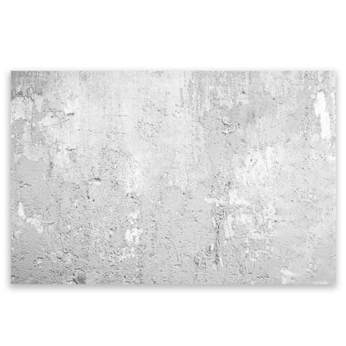 SMTDeco Herdabdeckplatte Ceranfeld Abdeckplatte Herdabdeckung Herdplatten Abdeckungen Induktionskochfeld 80x52 cm 1-tlg. Beton Wand Grau von SMTDeco