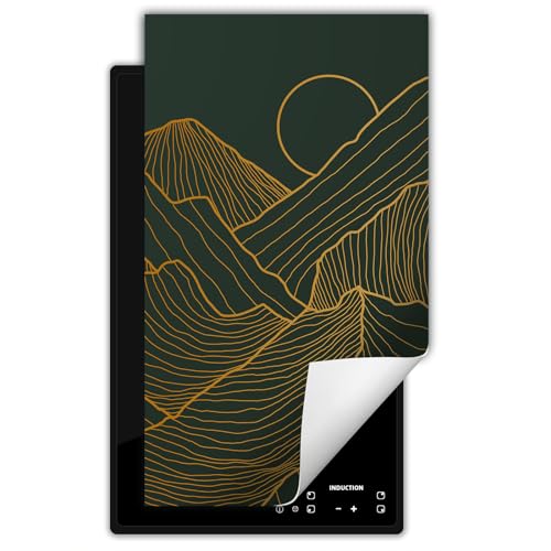 SMTDeco herdabdeckplatte Induktionsmatte herdabdeckung ceranfeld abdeckplatten für ceranfelder induktionskochfeld schutzmatte 30x52 cm Abstrakte Grün SMTDeco herdabdeckplatte Induktionsmatte herdabdeckung ceranfeld abdeckplatten für ceranfelder induktionskochfeld schutzmatte 30x52 cm Abstrakte Grün von SMTDeco