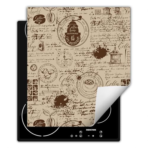 SMTDeco herdabdeckplatte Induktionsmatte herdabdeckung ceranfeld abdeckplatten für ceranfelder induktionskochfeld schutzmatte 50x52 cm Kaffee Braun SMTDeco herdabdeckplatte Induktionsmatte herdabdeckung ceranfeld abdeckplatten für ceranfelder induktionskochfeld schutzmatte 50x52 cm Kaffee Braun von SMTDeco