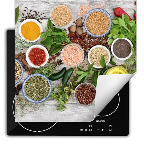 SMTDeco herdabdeckplatte Induktionsmatte herdabdeckung ceranfeld abdeckplatten für ceranfelder induktionskochfeld schutzmatte 60x52 cm Minze Gewürze Grün SMTDeco herdabdeckplatte Induktionsmatte herdabdeckung ceranfeld abdeckplatten für ceranfelder induktionskochfeld schutzmatte 60x52 cm Minze Gewürze Grün von SMTDeco