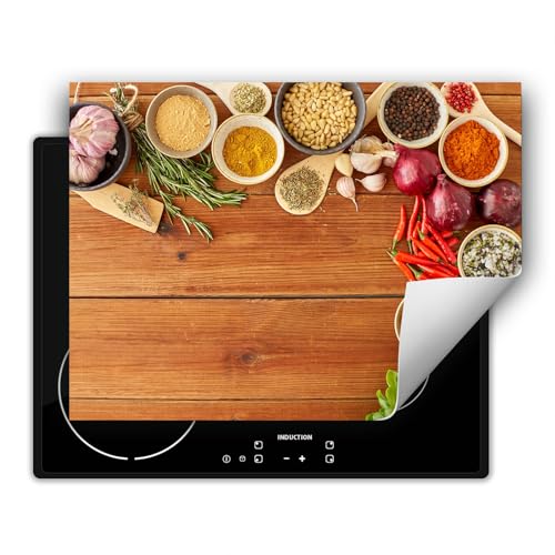 SMTDeco herdabdeckplatte Induktionsmatte herdabdeckung ceranfeld abdeckplatten für ceranfelder induktionskochfeld schutzmatte 70x52 cm Gewürze Schüssel Orange SMTDeco herdabdeckplatte Induktionsmatte herdabdeckung ceranfeld abdeckplatten für ceranfelder induktionskochfeld schutzmatte 70x52 cm Gewürze Schüssel Orange von SMTDeco