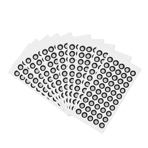 1000 Punkte 3D-Scan-Markierungspunkte. Handgehaltener 3D-Scanner Reflektiert Den Zielpunkt Innen 6 Außen 10 Mm Superreflektierend(1.5mm x 3mm) von SMTYXS