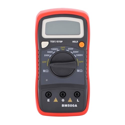 1000 V LCD-Widerstandstester Digitales Isolationswiderstandsmessgerät Megohmmeter von SMTYXS