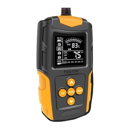 12V 24V Smart Auto Batterie Tester LCD Batterie Analysator Test Werkzeug Digitalen Analysator For Auto Lkw Motorrad Boot von SMTYXS