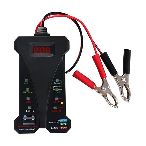 12V Digital Batterie LED Display Voltmeter Lichtmaschine Tester Lade System Analysator Überprüfen For Auto Motorrad Boote Fahrzeug Test 12V Digital Batterie LED Display Voltmeter Lichtmaschine Tester Lade System Analysator Überprüfen For Auto Motorrad Boote Fahrzeug Test von SMTYXS
