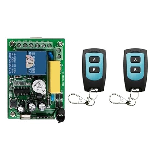 2 CH Kanäle 2CH RF Fernbedienung Schalter Fernbedienung System Empfänger Sender 1CH Relais(Set-2) von SMTYXS