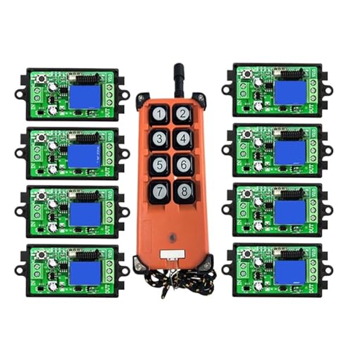3000m DC12V 24V 1CH 1 CH Drahtlose Fernbedienung LED Licht Schalter Relais Ausgang Radio RF Sender Und Empfänger(DC12V) von SMTYXS