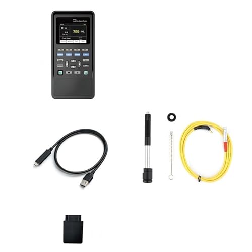 7-in-1-Metallhärteprüfer Durometer Richter-Härtemessung HL HB HRB HRC HRA HV HS Mold Metal Hardnes Test(HT360 I) von SMTYXS