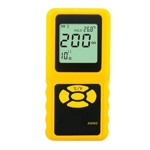 AS982 Digitaler Oberflächenwiderstandstester, Hochpräzises Isolationswiderstandstester, Antistatisches Messgerät AS982 Digitaler Oberflächenwiderstandstester, Hochpräzises Isolationswiderstandstester, Antistatisches Messgerät von SMTYXS
