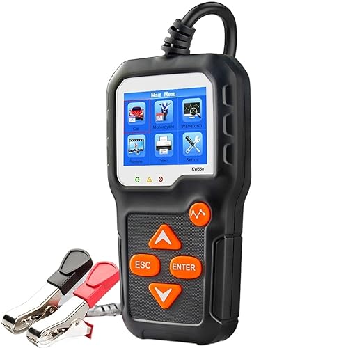 Auto Motorrad Batterie Tester 12V 6V Batterie System Analysator 2000CCA Lade Anlassen Test Werkzeuge For Das Auto Auto Motorrad Batterie Tester 12V 6V Batterie System Analysator 2000CCA Lade Anlassen Test Werkzeuge For Das Auto von SMTYXS