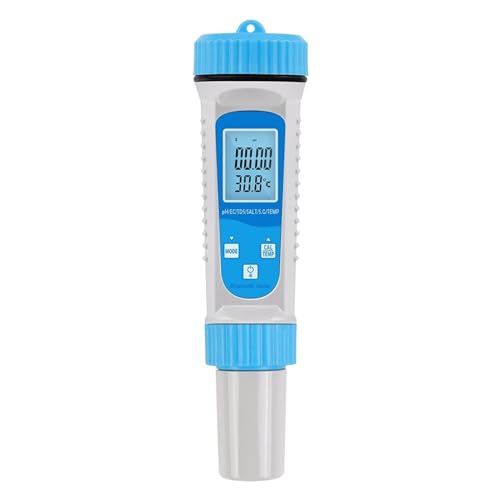 Bluetooth 6 In 1 TDS Meter Digital Wasser Tester EC TDS SALZ SG Temperatur PH Meter Aquarium Wasser Tester Pool Zubehör von SMTYXS