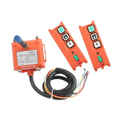 DC12V Drahtlose Industrielle Fernbedienung Elektrische Hoist Fernbedienung Wicklung Motor Sandstrahl Schalter F21-2S Radio Schalter(2T1R(2F1S),12V(DC12-24V)) von SMTYXS