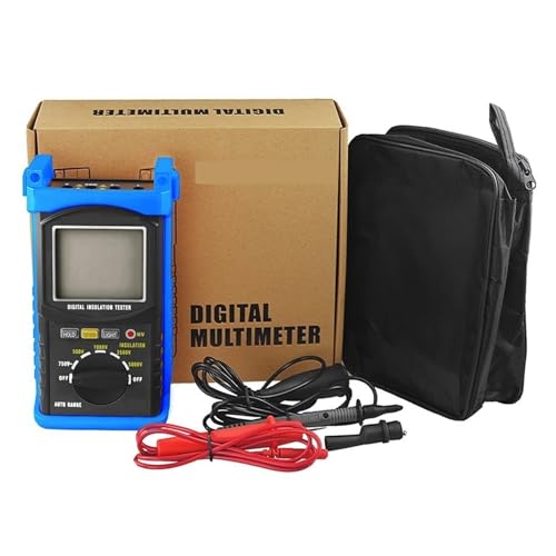 Digitaler Isolationswiderstandstester 5000 V 1999 Auto Range Isolierter Tragbarer Tester Daten Halten von SMTYXS