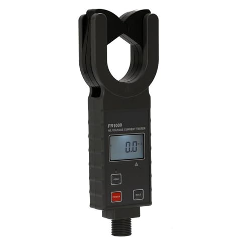 ES1000 Hoch- Und Niederspannungs-Zangenamperemeter/Digitales Zangenamperemeter/Hochspannungs-Zangenamperemeter/Zangenstrommessgerät(FR1000(Black)) von SMTYXS
