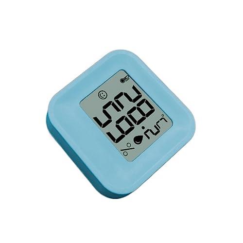 LCD Digital Thermometer Hygrometer Indoor Raum Elektronische Temperatur Feuchtigkeit Meter Sensor Gauge Wetterstation Hause(White) von SMTYXS