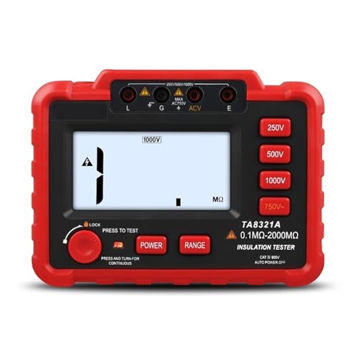 Megohmmeter Digitaler Isolationswiderstandstester For Elektriker Megohmmeter Digitaler Isolationswiderstandstester For Elektriker von SMTYXS