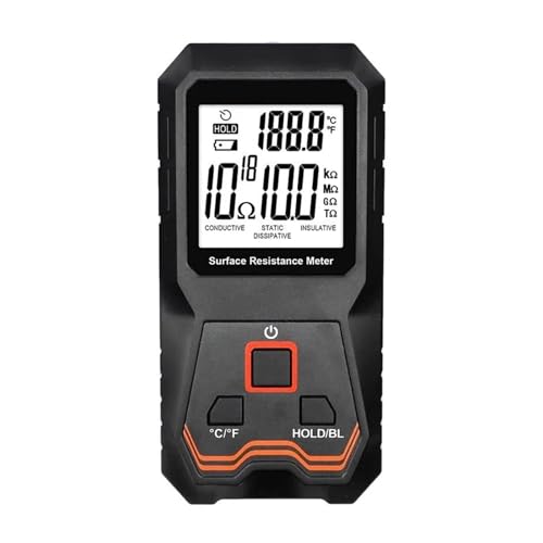 Oberflächenwiderstandsmessgerät Elektronische Komponenten Elektrostatisches Instrument Statischer Detektor Isolationswiderstandstester von SMTYXS