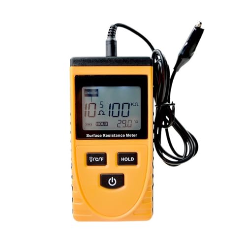 Oberflächenwiderstandstester Hochpräzises Tragbares Isolationswiderstandsmessgerät Statischer Elektrizitätsdetektor von SMTYXS