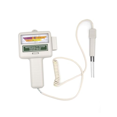 SMTYXS 2 In 1 PH-Chlormessgerät Chlortester PH-Tester Chlor Wasserqualitätsprüfgerät CL2 Messung for Poolaquarium(A) von SMTYXS