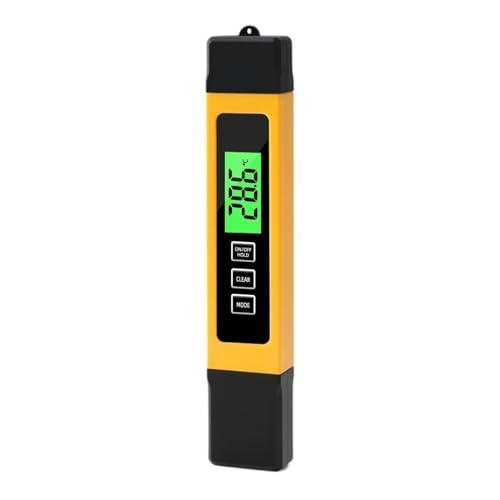 SMTYXS 3In1 Digital TDS EC Temperaturmessgerät 0-9990ppm Wasserreinheitstester Leitfähigkeitsteststift for Aquarien Trinkwasser von SMTYXS