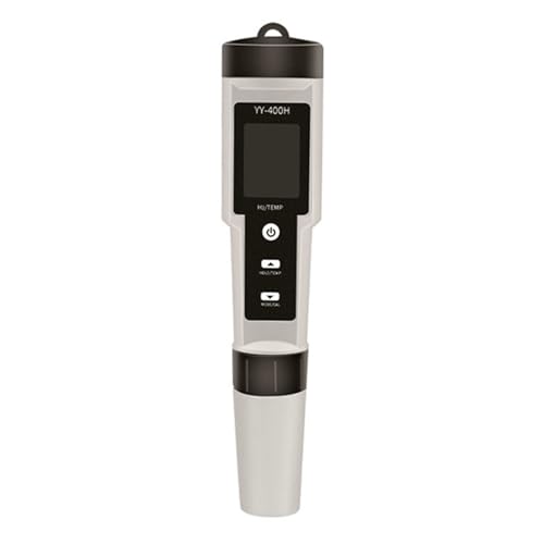 SMTYXS 4in1/2in1 Meter LCD Hintergrundbeleuchtung Digital Wasser Qualität Monitor Tester PH Meter for Pools Trinkwasser Aquarien(YY-400H 2 in 1) von SMTYXS