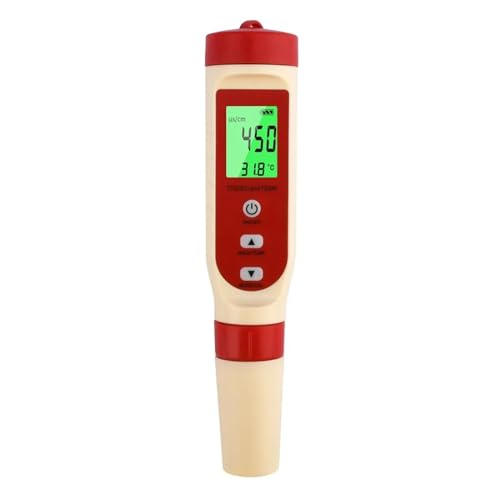 SMTYXS 4in1 PH Meter PH/TDS/EC/PH/TDS/EC/Temperatur Meter Digital Wasser Qualität Monitor Tester for Pools Trinkwasser Aquarien von SMTYXS