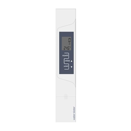 SMTYXS Digitaler 2-in-1-Wasserqualitätstester Temperatur Mit Automatischer Kalibrierung Und Datahold von SMTYXS