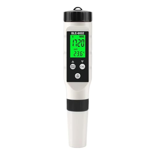 SMTYXS Digitales Temp H2 Wasserstoffreiches Messgerät 0-2990ppb Automatische Kalibrierung Blue Tooth APP Online-Monitor Trinkwasserqualitätstester-Tool von SMTYXS