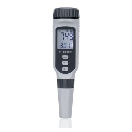 SMTYXS Professionelle PH Meter Stift Typ PH Wasser Qualität Tester Acidometer for Aquarium PH Säure Meter Messen ATC Funktion PH818 SMTYXS Professionelle PH Meter Stift Typ PH Wasser Qualität Tester Acidometer for Aquarium PH Säure Meter Messen ATC Funktion PH818 von SMTYXS