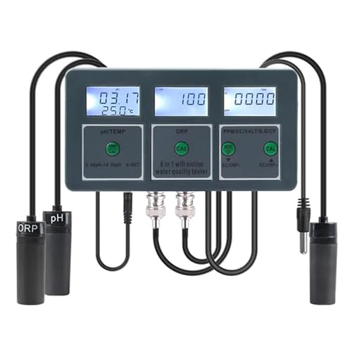SMTYXS Tuya WiFi Fishtank Wasser Qualität Tester Hohe Genauigkeit Heimgebrauch Wasser Qualität Prüfmaschine Wasser Monitor Analysator for Pool von SMTYXS