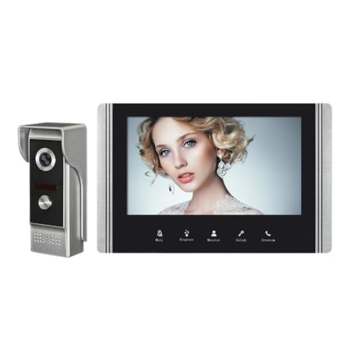 SMTYXS Video-Türklingel-Kamera-Türklingeln, 1080P HD Smart WiFi-Überwachungskamera-Türklingel Mit 2-Wege-Audio, Nachtsicht, Wasserdicht, Unterstützt SD-Karte von SMTYXS