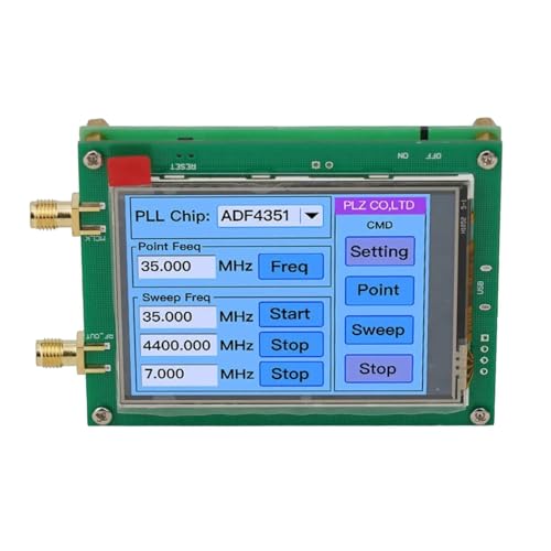 Signalgenerator Mit USB-Kabel Touchscreen ADF4351 35M-4,4G HF-Signalgenerator PLL Sweep Frequency Generator Teile Signalgenerator Mit USB-Kabel Touchscreen ADF4351 35M-4,4G HF-Signalgenerator PLL Sweep Frequency Generator Teile von SMTYXS