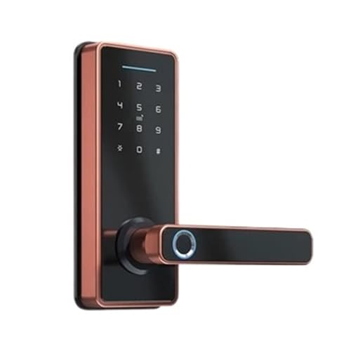 Tuya APP Verstecktes Schrankschloss Verstecktes Schrankschloss Biometrisches Smart-Fingerabdruck-elektronisches Passwort RFID-Kartentürschloss(T2-TY-R-6070) von SMTYXS