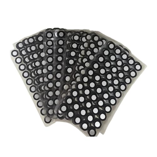 Verschiedene Größen 1000 Punkte Hochreflektierender Markierungspunkt Markierungspunkt Messgerät Punktmarkierung 3D-Scanner Photogrammetrie Zielpunkt(22mm x 30mm) von SMTYXS