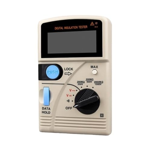 Widerstandsmessgerät Ohmmeter Digitales Hochwiderstandsmessgerät Isolationswiderstandsmessgerät Widerstandsmessgerät Ohmmeter Digitales Hochwiderstandsmessgerät Isolationswiderstandsmessgerät von SMTYXS