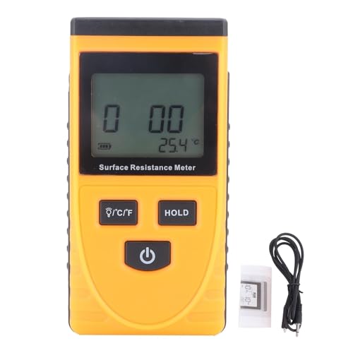 Widerstandstester Handheld-LCD-Digitalanzeige Antistatisches Widerstandsmessgerät Widerstandstester Widerstandstester Handheld-LCD-Digitalanzeige Antistatisches Widerstandsmessgerät Widerstandstester von SMTYXS