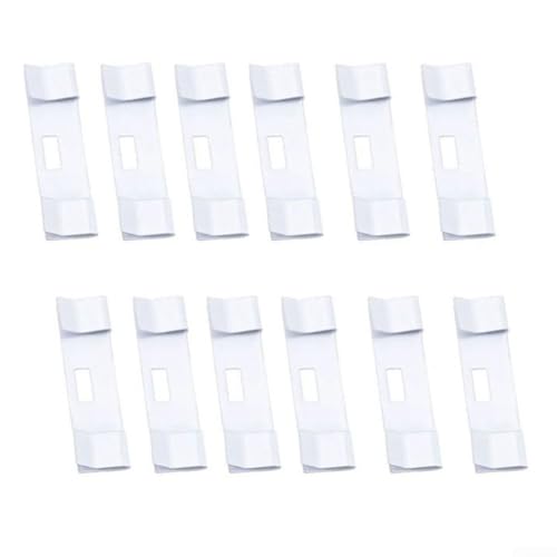 12-teiliges Metallvorhang-Clip-Set ohne Bohren für vertikale Jalousien, sichere Fensteraufhängung 12-teiliges Metallvorhang-Clip-Set ohne Bohren für vertikale Jalousien, sichere Fensteraufhängung von SMZhomeone