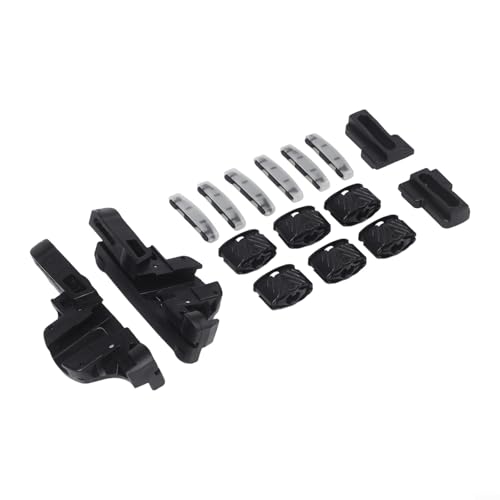 16 Stück Auto Sonnendach Halterung Schieber Schnalle Schiene Clip Kit Halterung Kunststoff Schwarz Sonnendach Halterung Schieber Schnalle Schiene Clip Ersatz Sonnendach Rahmen Halterung von SMZhomeone