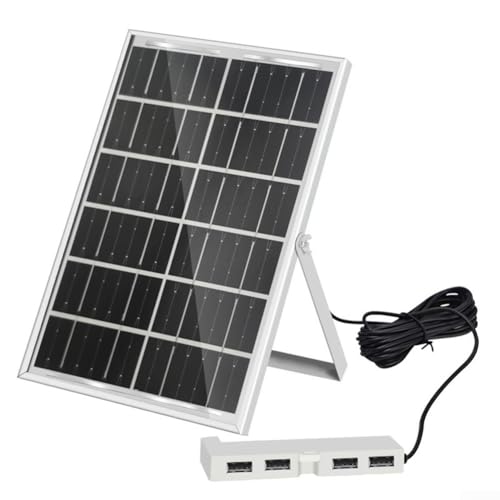 6W 5V Solar Battery Charger Panel Portable Solar Battery Charger Polysilicon Solar Power Supply For Phones Fans Camping von SMZhomeone