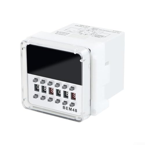 Benutzerzentriertes großes Display für DH48SS Timer und Steckdose für verbesserte Benutzerfreundlichkeit (B) von SMZhomeone