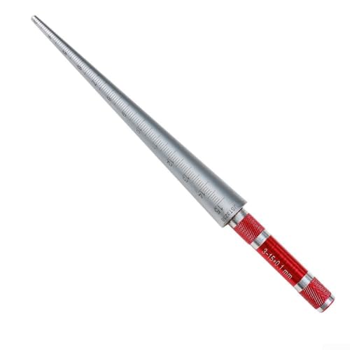 Blendenlehre mit konischem Kegel-Design, perfektes Werkzeug zum genauen Messen von Innendurchmessern, aus hochwertigem Edelstahl (3–15 mm) von SMZhomeone