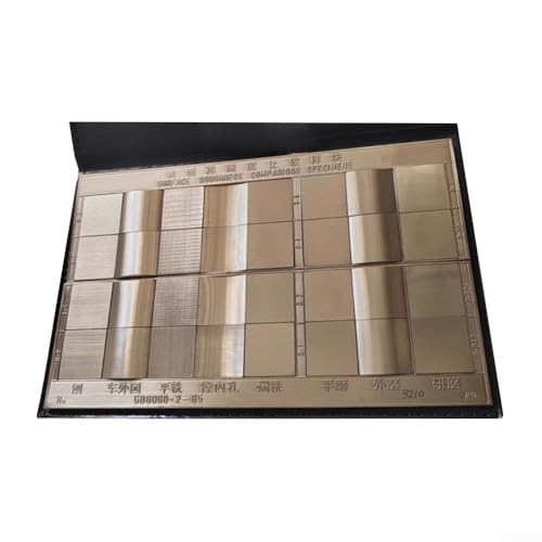 Drehmaschine Nickellegierung Rostfreie Rauheit Vergleichsprobe zur Unterstützung bei Siebung, Rauheitsprüfung und industrieller Produktionskontrolle (C) von SMZhomeone