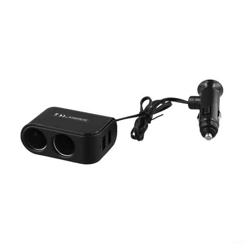 Dual USB Auto Adapter für DC 12V 24V Fahrzeugnetzteil, Kurzschlussschutz von SMZhomeone